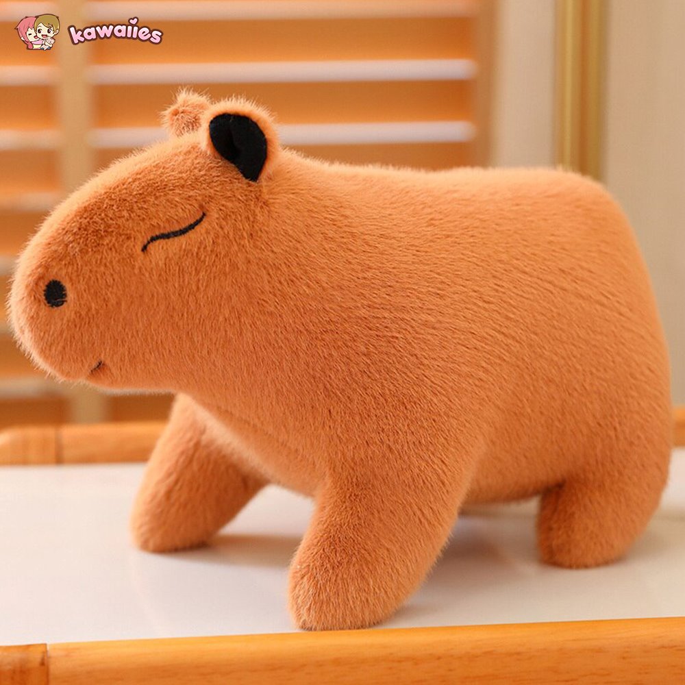 Skanto | Fluffy Søt Capybara Plussleketøy