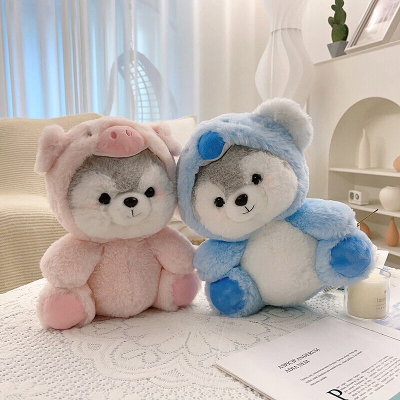 Skanto | Fluffy Husky Plushie Squad
