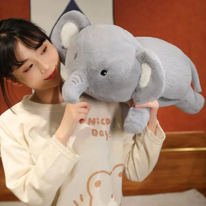 Skanto | Fluffy Laying Elephant Family