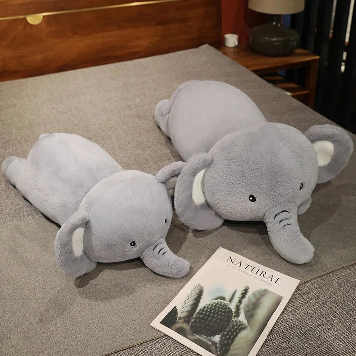 Skanto | Fluffy Laying Elephant Family