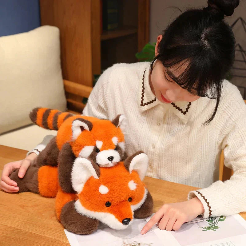 Skanto | Fluffy Rød Panda & Rev Plysjdyrene