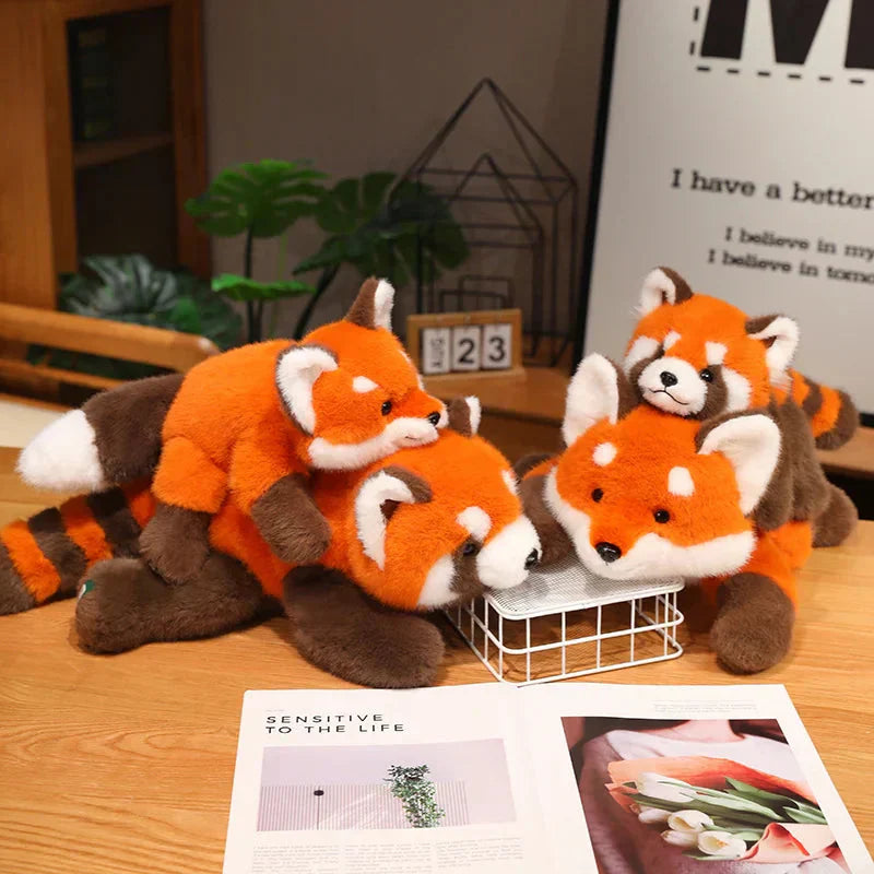 Skanto | Fluffy Rød Panda & Rev Plysjdyrene