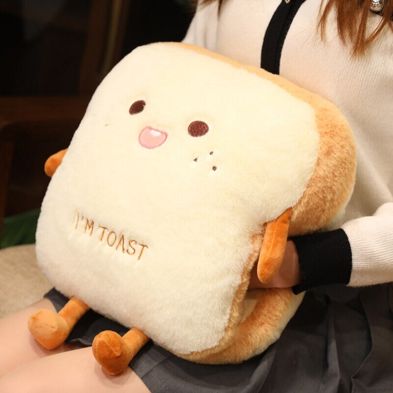 Norvo | Fluffy Toastie Bread Håndvarmer Plushies