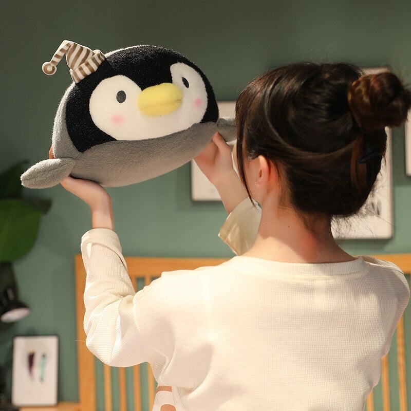 Skanto | Freckles den Kawaii Fluffy Pingvinen Plussjeker