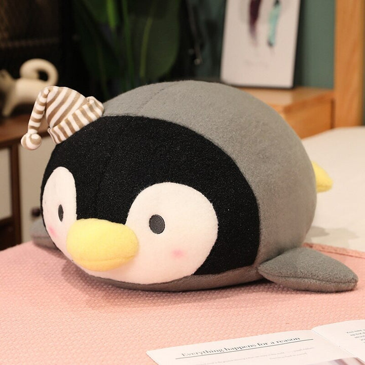 Skanto | Freckles den Kawaii Fluffy Pingvinen Plussjeker