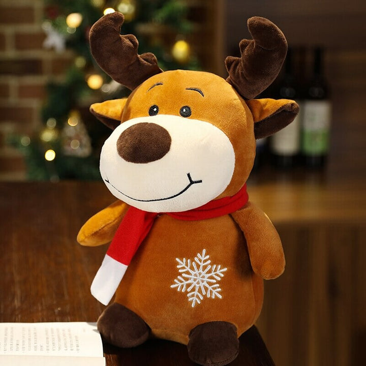 Skanto | Vennlig Santa Reindeer Snømann Plushies