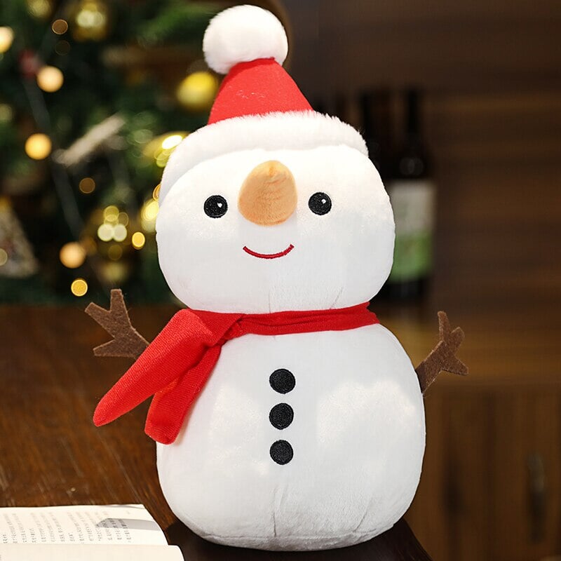 Skanto | Vennlig Santa Reindeer Snømann Plushies
