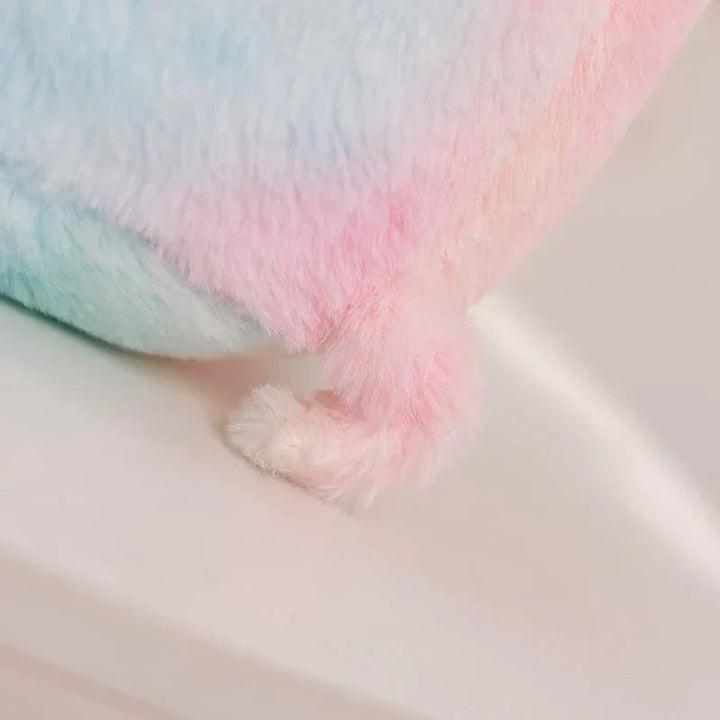 Skanto | Galaxy Rainbow Pig Holding Shell Plushie