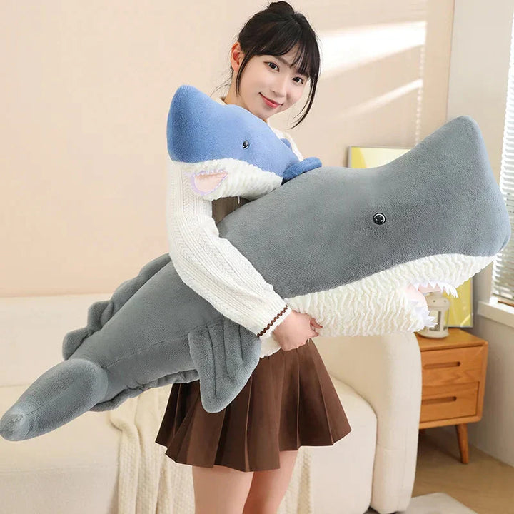 Skanto | Kjempe Blå Grå Hval Plushies