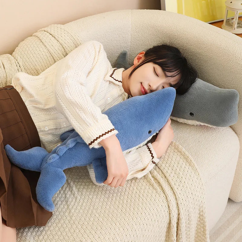 Skanto | Kjempe Blå Grå Hval Plushies