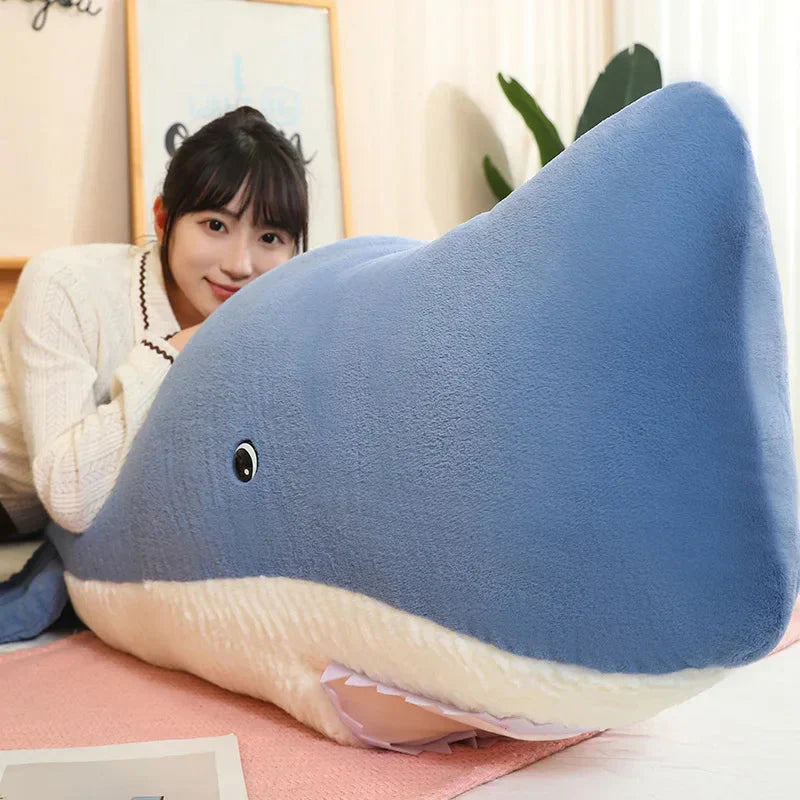 Skanto | Kjempe Blå Grå Hval Plushies