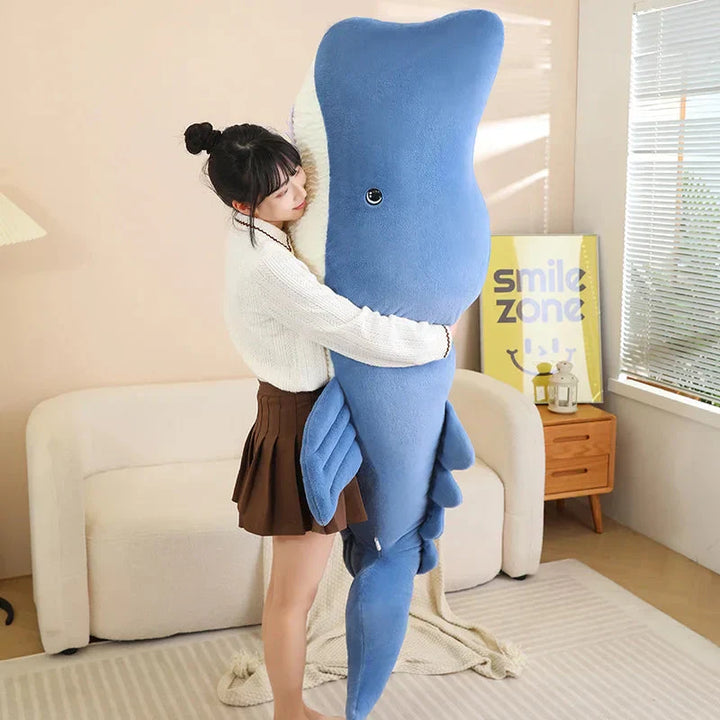 Skanto | Kjempe Blå Grå Hval Plushies