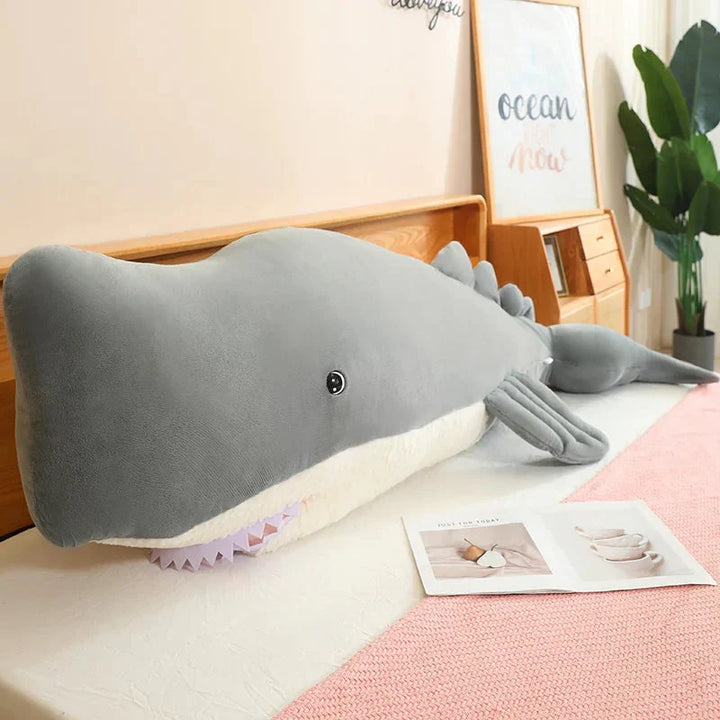 Skanto | Kjempe Blå Grå Hval Plushies