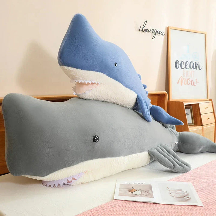 Skanto | Kjempe Blå Grå Hval Plushies