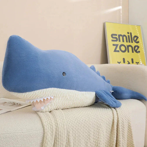 Skanto | Kjempe Blå Grå Hval Plushies