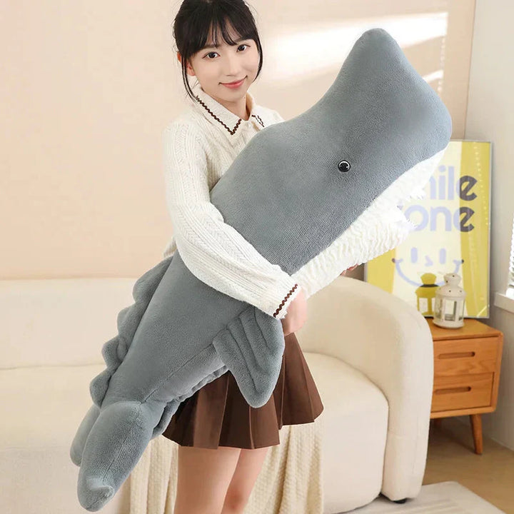 Skanto | Kjempe Blå Grå Hval Plushies