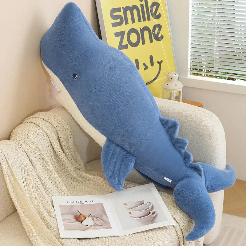 Skanto | Kjempe Blå Grå Hval Plushies