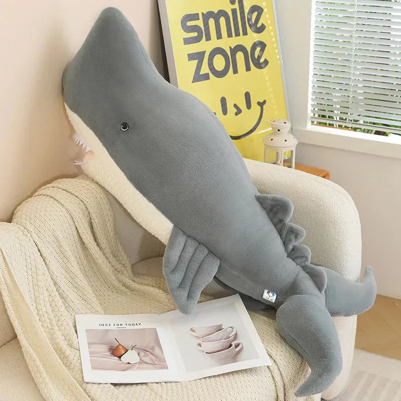 Skanto | Kjempe Blå Grå Hval Plushies
