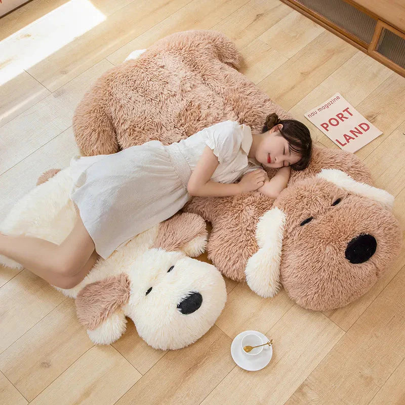 Skanto | Giant Fluffy Pancake Dog Plushie