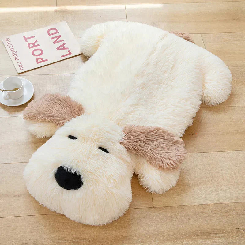 Skanto | Giant Fluffy Pancake Dog Plushie