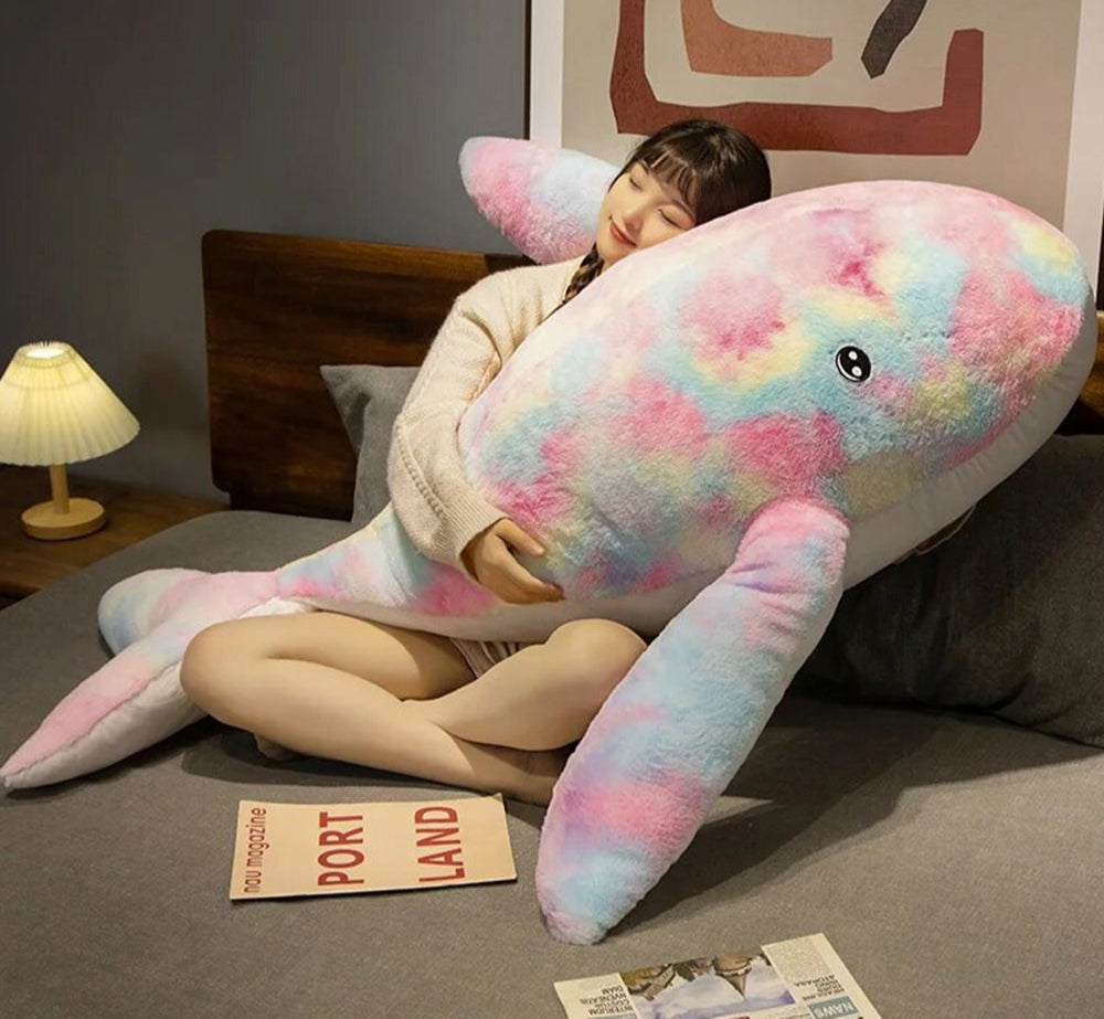 Skanto | Gigantisk Galakse Fluffy Hval Plushie