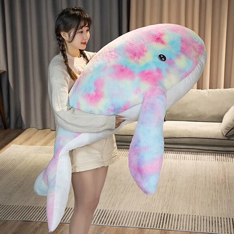 Skanto | Gigantisk Galakse Fluffy Hval Plushie