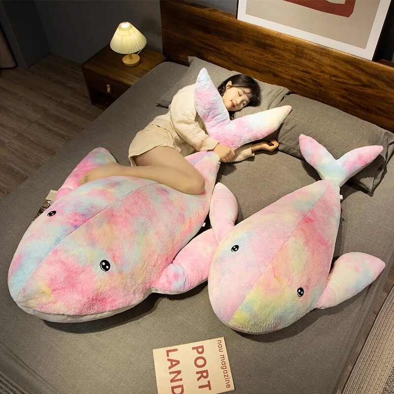 Skanto | Gigantisk Galakse Fluffy Hval Plushie