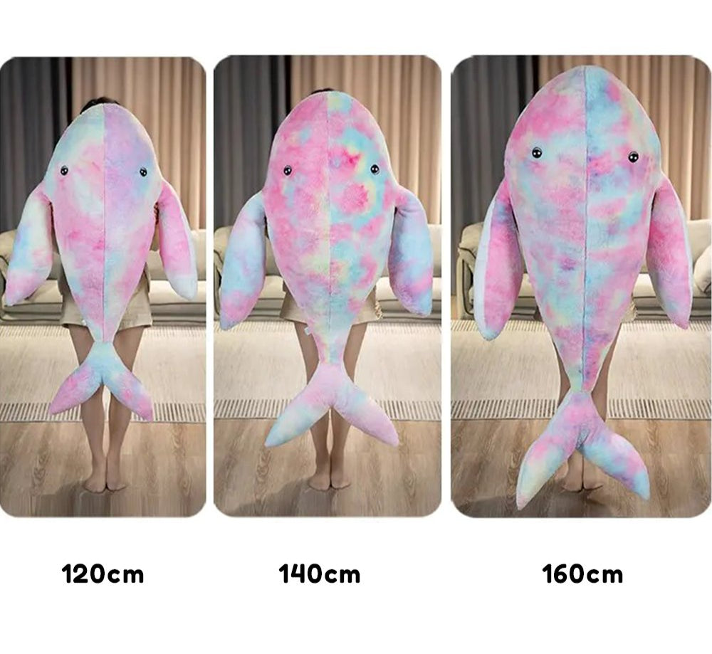 Skanto | Gigantisk Galakse Fluffy Hval Plushie