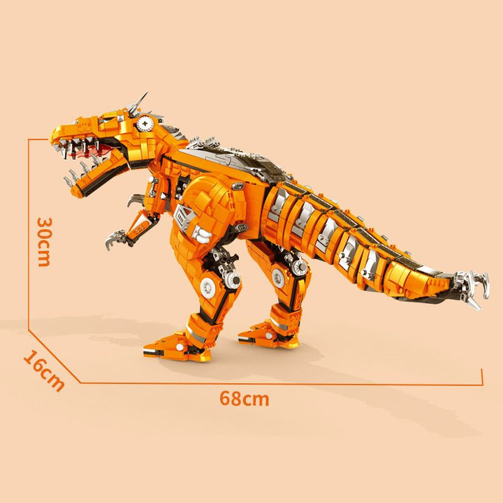 Skanto | Gylden Carnosaurus Byggeklosser