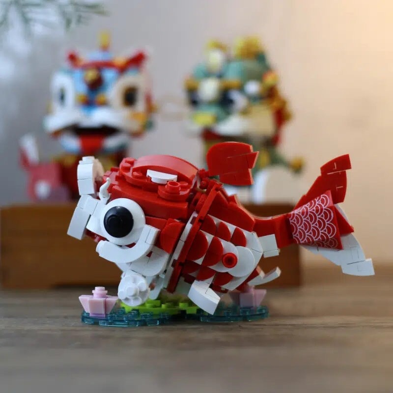 Skanto | God Fortune Lucky Cute Creatures Mikro Byggeklosser