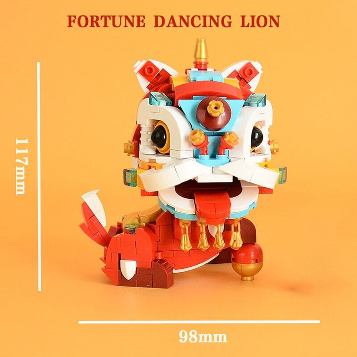 Skanto | God Fortune Lucky Cute Creatures Mikro Byggeklosser