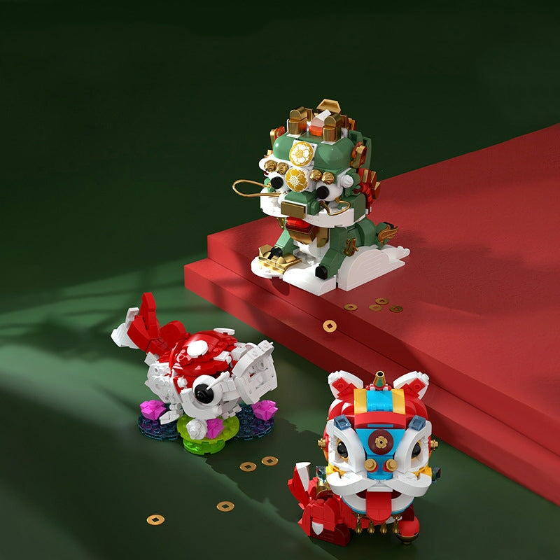 Skanto | God Fortune Lucky Cute Creatures Mikro Byggeklosser