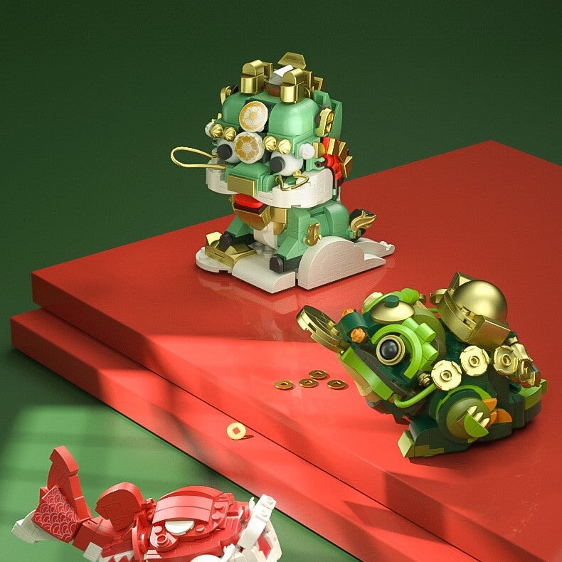 Skanto | God Fortune Lucky Cute Creatures Mikro Byggeklosser