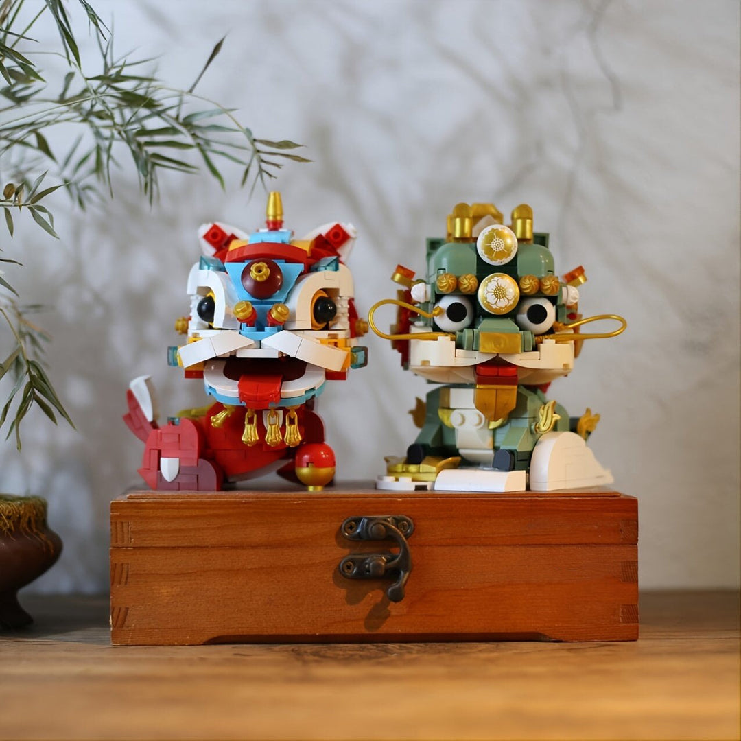Skanto | God Fortune Lucky Cute Creatures Mikro Byggeklosser