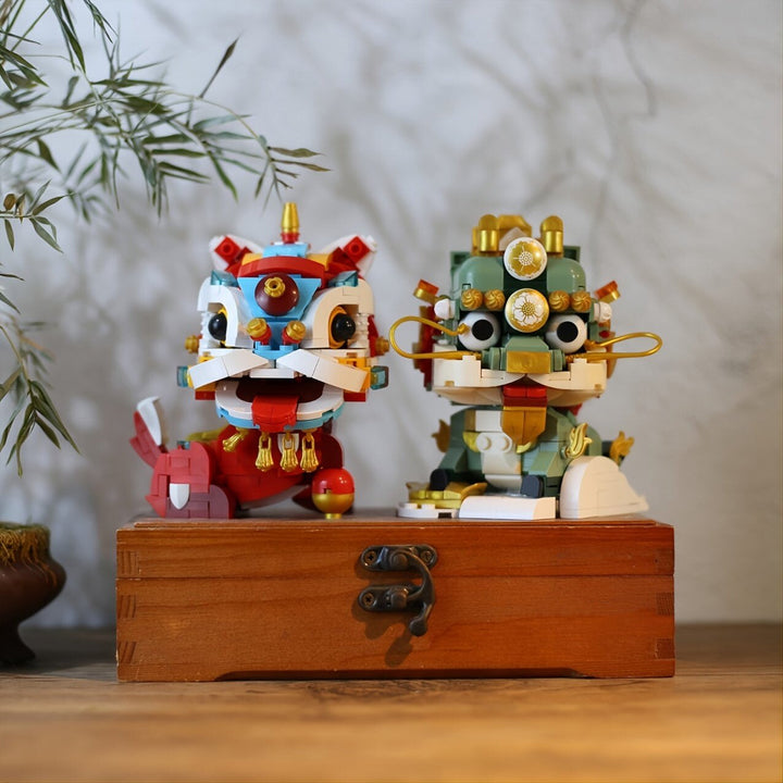 Skanto | God Fortune Lucky Cute Creatures Mikro Byggeklosser