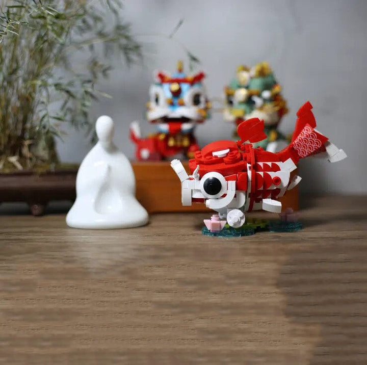 Skanto | God Fortune Lucky Cute Creatures Mikro Byggeklosser
