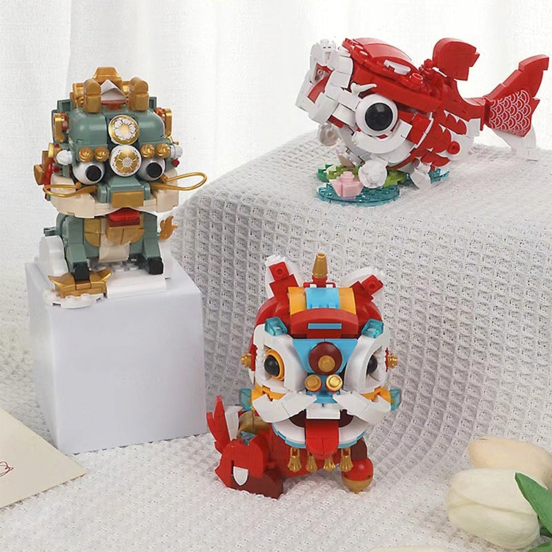 Skanto | God Fortune Lucky Cute Creatures Mikro Byggeklosser