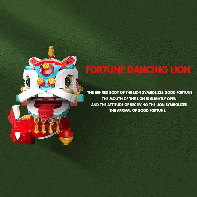 Skanto | God Fortune Lucky Cute Creatures Mikro Byggeklosser