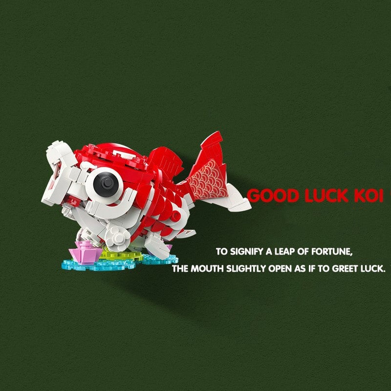 Skanto | God Fortune Lucky Cute Creatures Mikro Byggeklosser