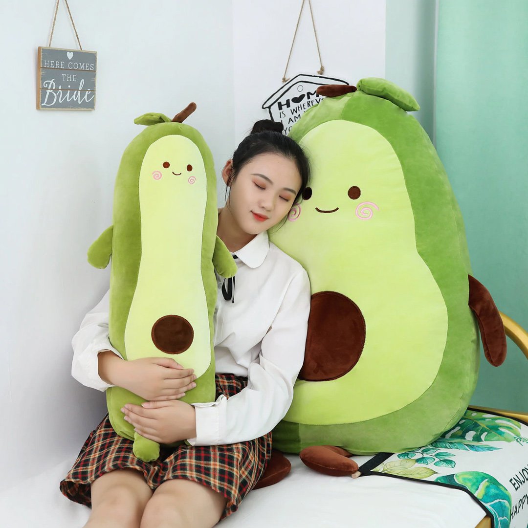 Skanto | Happy Green Avocado Plushie