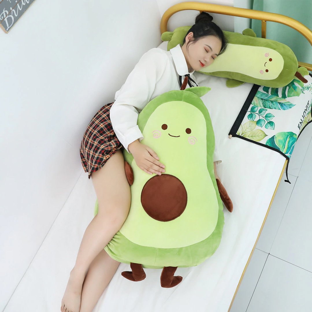 Skanto | Happy Green Avocado Plushie