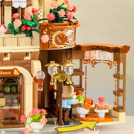 Skanto | Honey Bear Cupcakes & Cookies Bakeri Mikro Byggeklosser