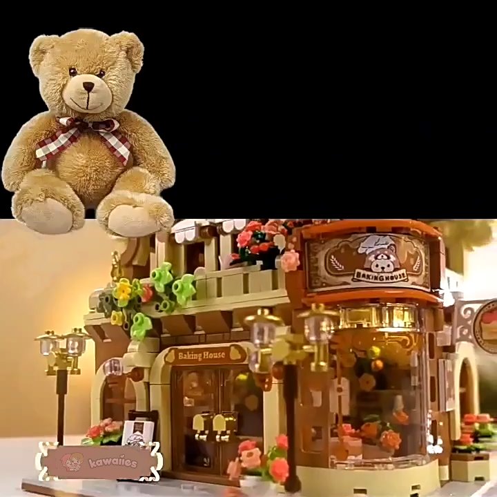 Skanto | Honey Bear Cupcakes & Cookies Bakeri Mikro Byggeklosser