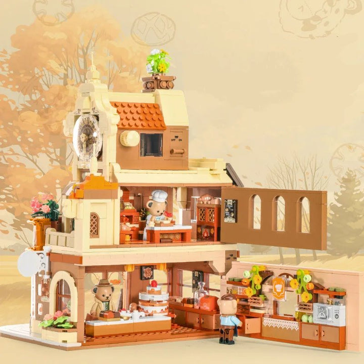 Skanto | Honey Bear Cupcakes & Cookies Bakeri Mikro Byggeklosser