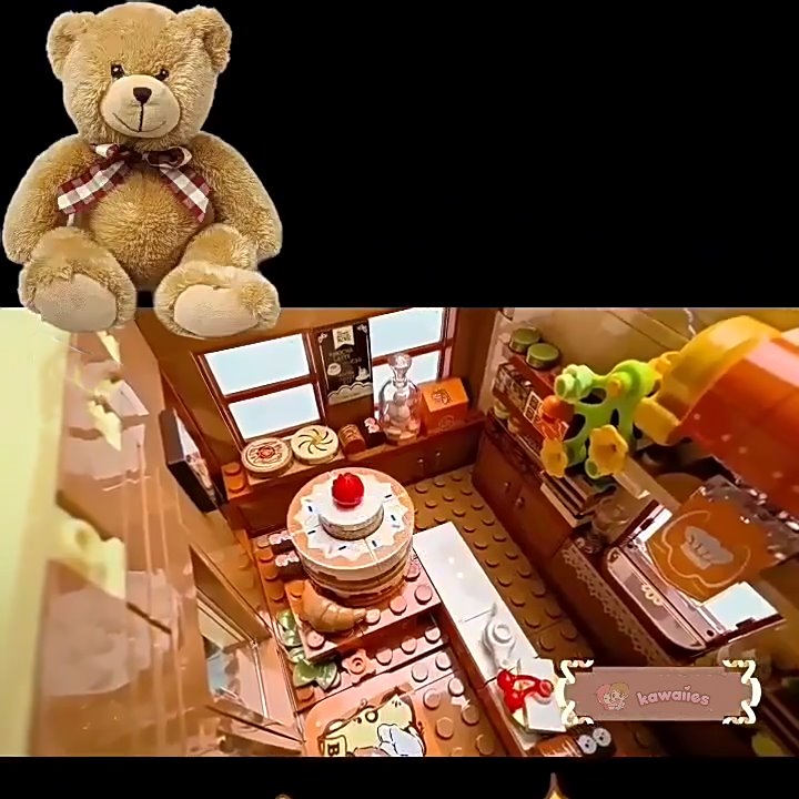 Skanto | Honey Bear Cupcakes & Cookies Bakeri Mikro Byggeklosser
