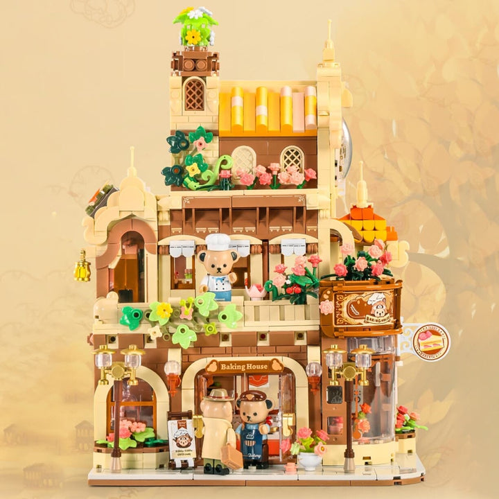 Skanto | Honey Bear Cupcakes & Cookies Bakeri Mikro Byggeklosser