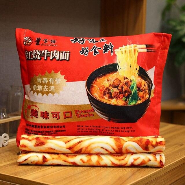 Norvo | Instant Noodle Plushie Pillow