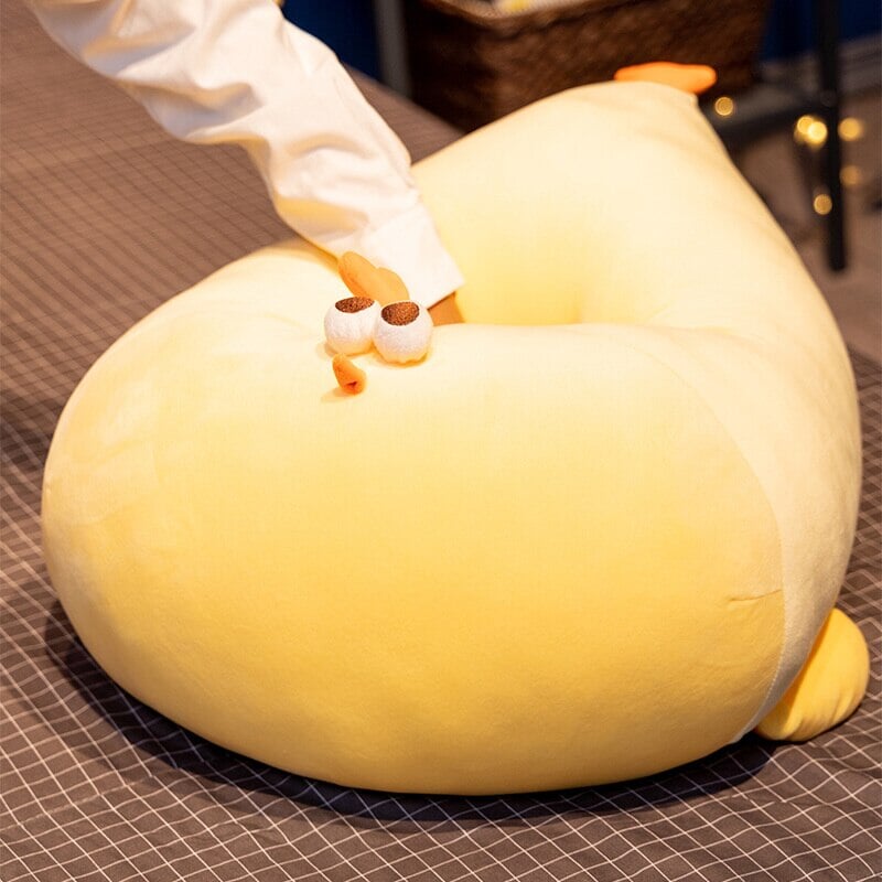 Skanto | Jaba den Chonky Gule Kylling Plushie