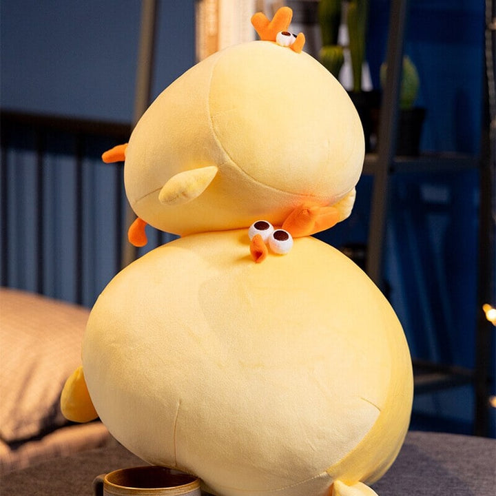 Skanto | Jaba den Chonky Gule Kylling Plushie
