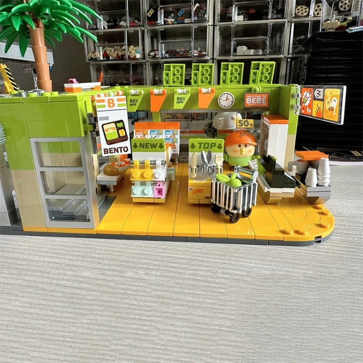 Skanto | Japansk BeBe Shopping Mall Byggeklosser Sett